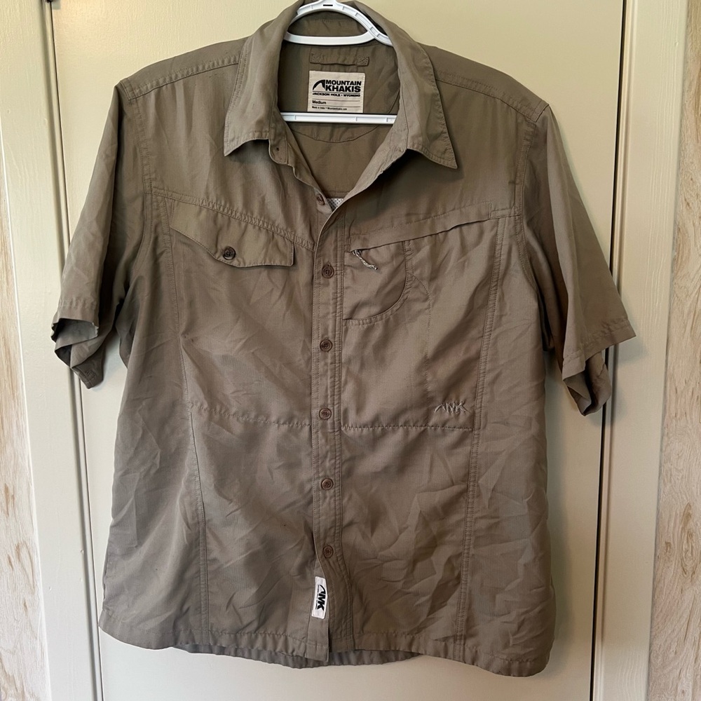 Mountain Khakis Tan Lightweight Shirt Jacket